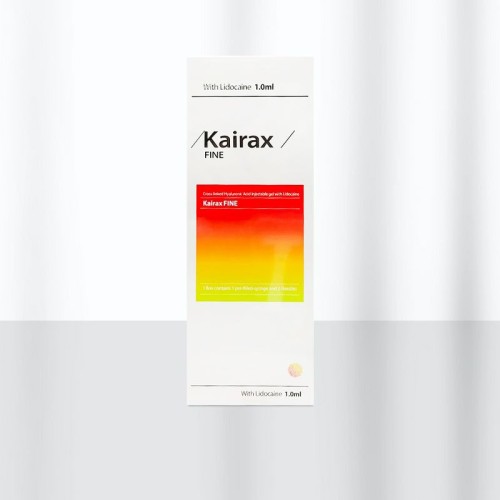 CE-marked Kairax Fine dermal filler HA 24 mg/mL with lidocaine 0.3%